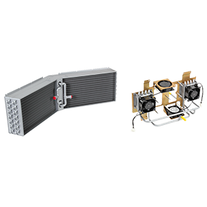 Liquid to air heat exchanger